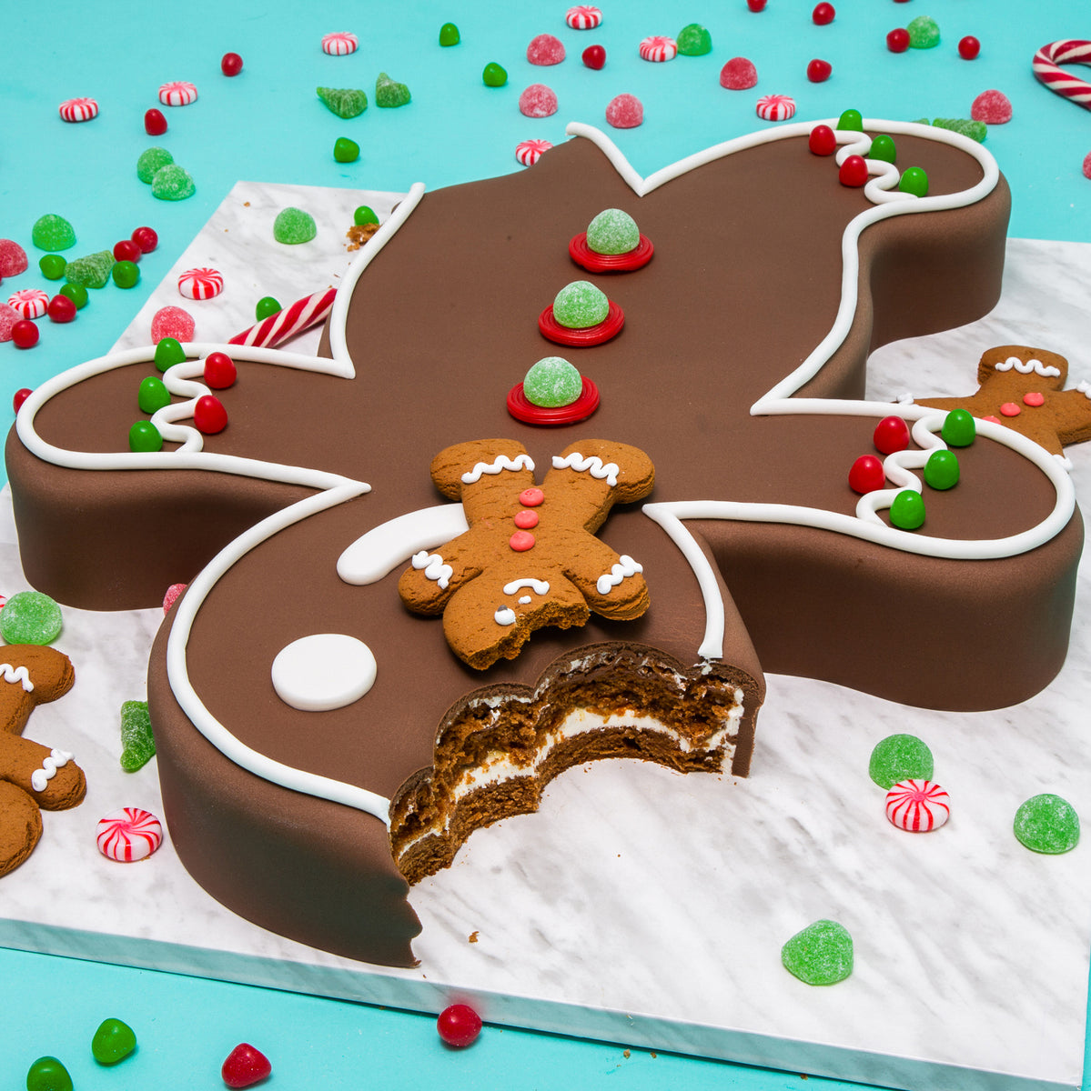 Recipe: Gingerbread Man Cake