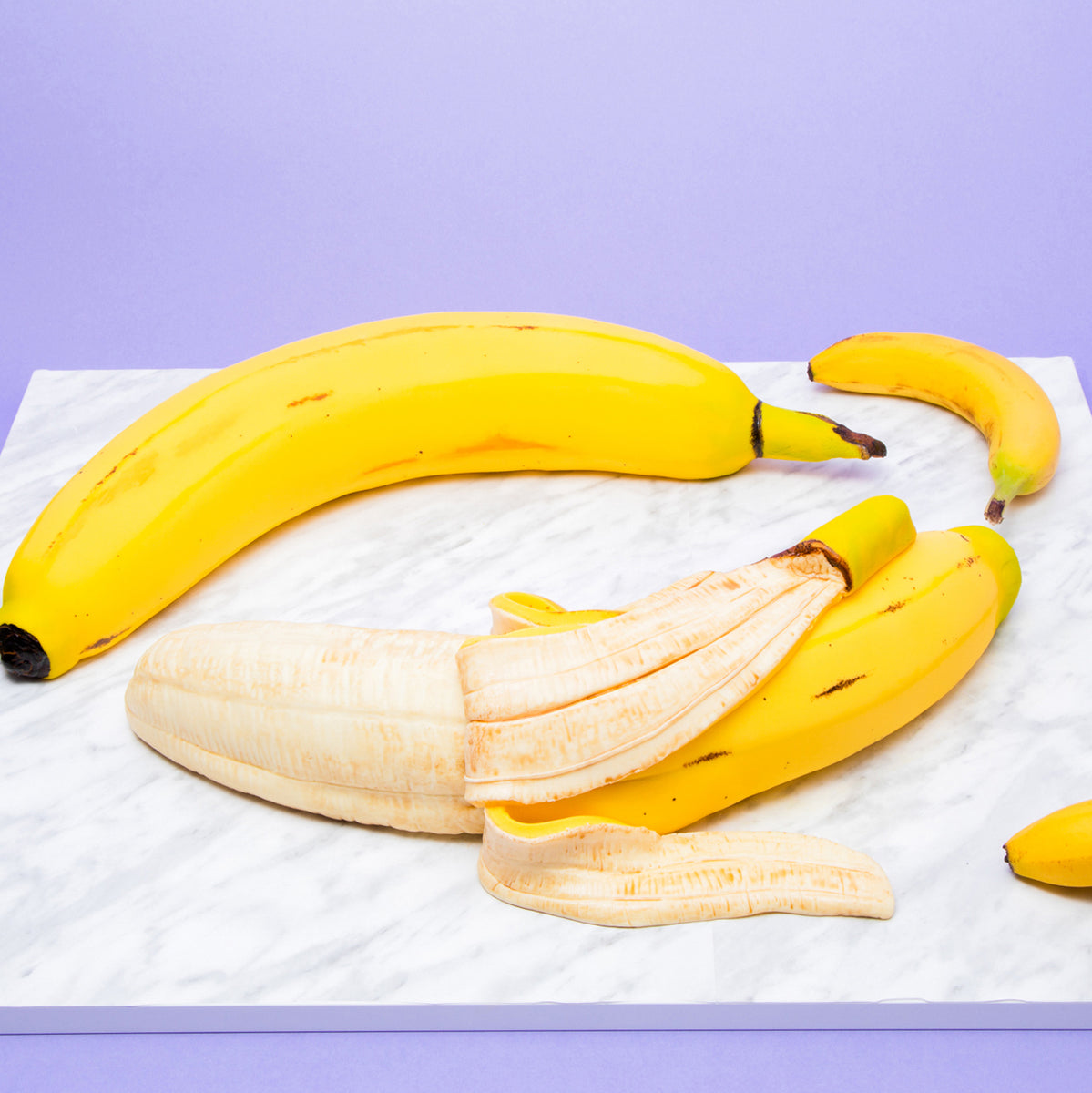 banana shaped birthday cake
