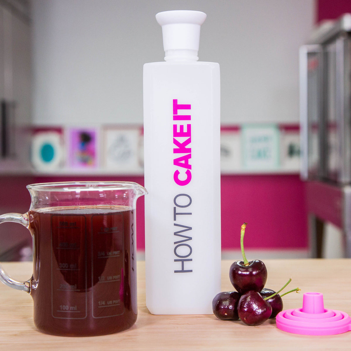 Cherry Simple Syrup HOW TO CAKE IT