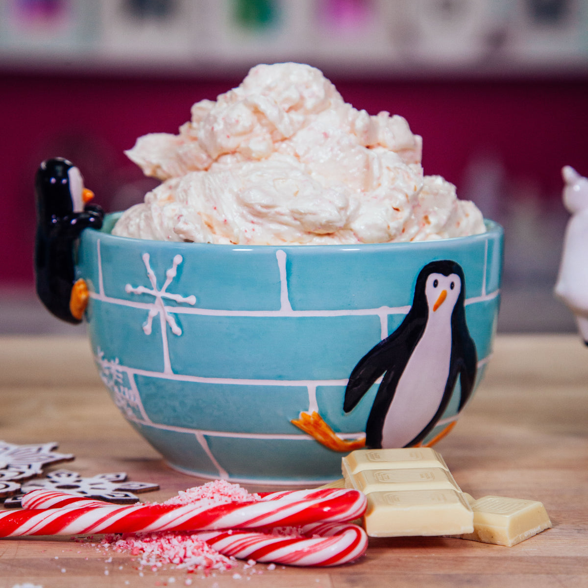 White Chocolate Candy Cane Buttercream Easy Recipe Yolanda Gampp