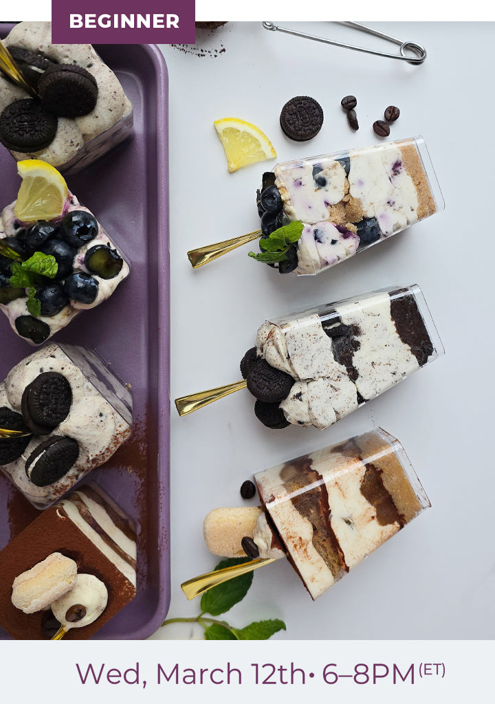 Cheesecake Shooters Trio with Sasha Nary