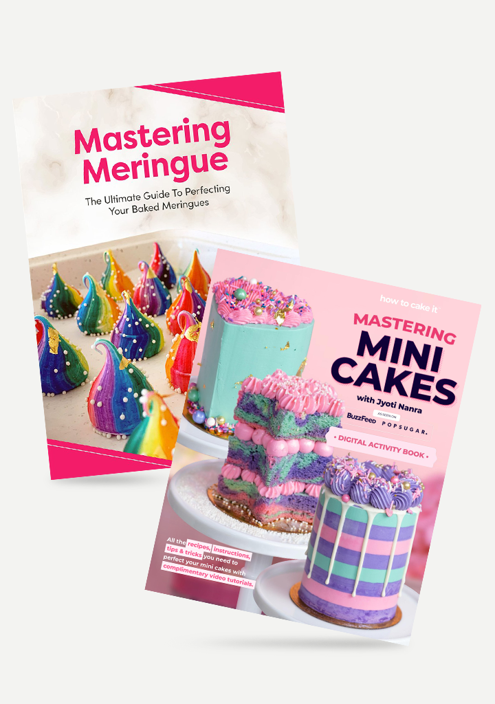 Mastering Mini Cakes + Mastering Meringue Digital Activity Book Bundle