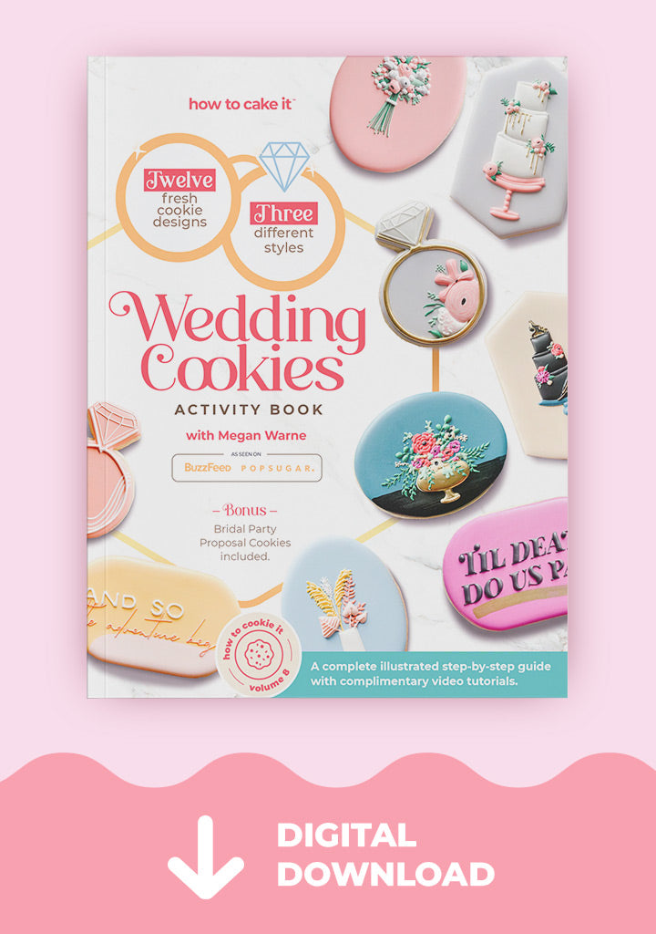 Wedding Cookies Digital Activity Book